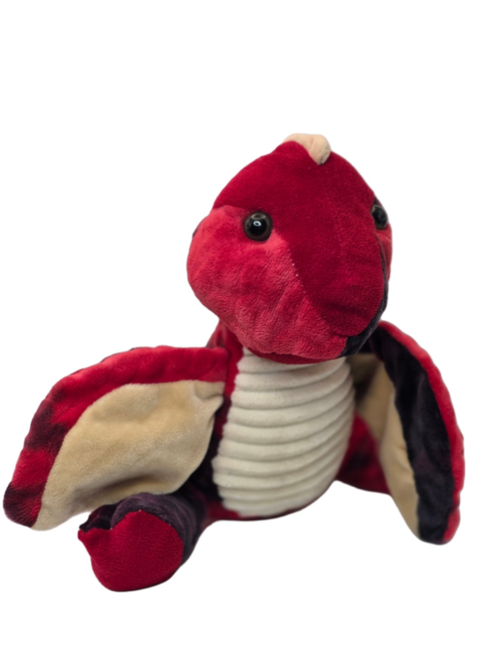 Kids Unbranded Stuffed Animal Dragon Plush Toy One Size Red Black